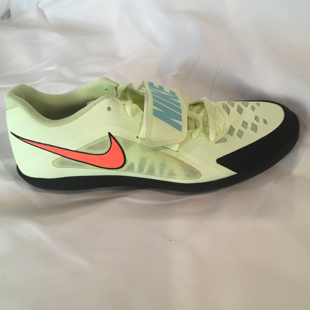 Nike Zoom Rival SD 2 Volt Orange Throwing Discus Shot Put Shoes Sz 10